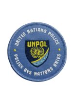 United Nations UNPOL Blue Border Police Patch 1