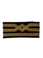 WW2 Canadian Merchant Navy Officers Cuff Rank Insignia Single 3 WW2 Canadian Merchant Navy Officers Cuff Rank Insignia Single 3