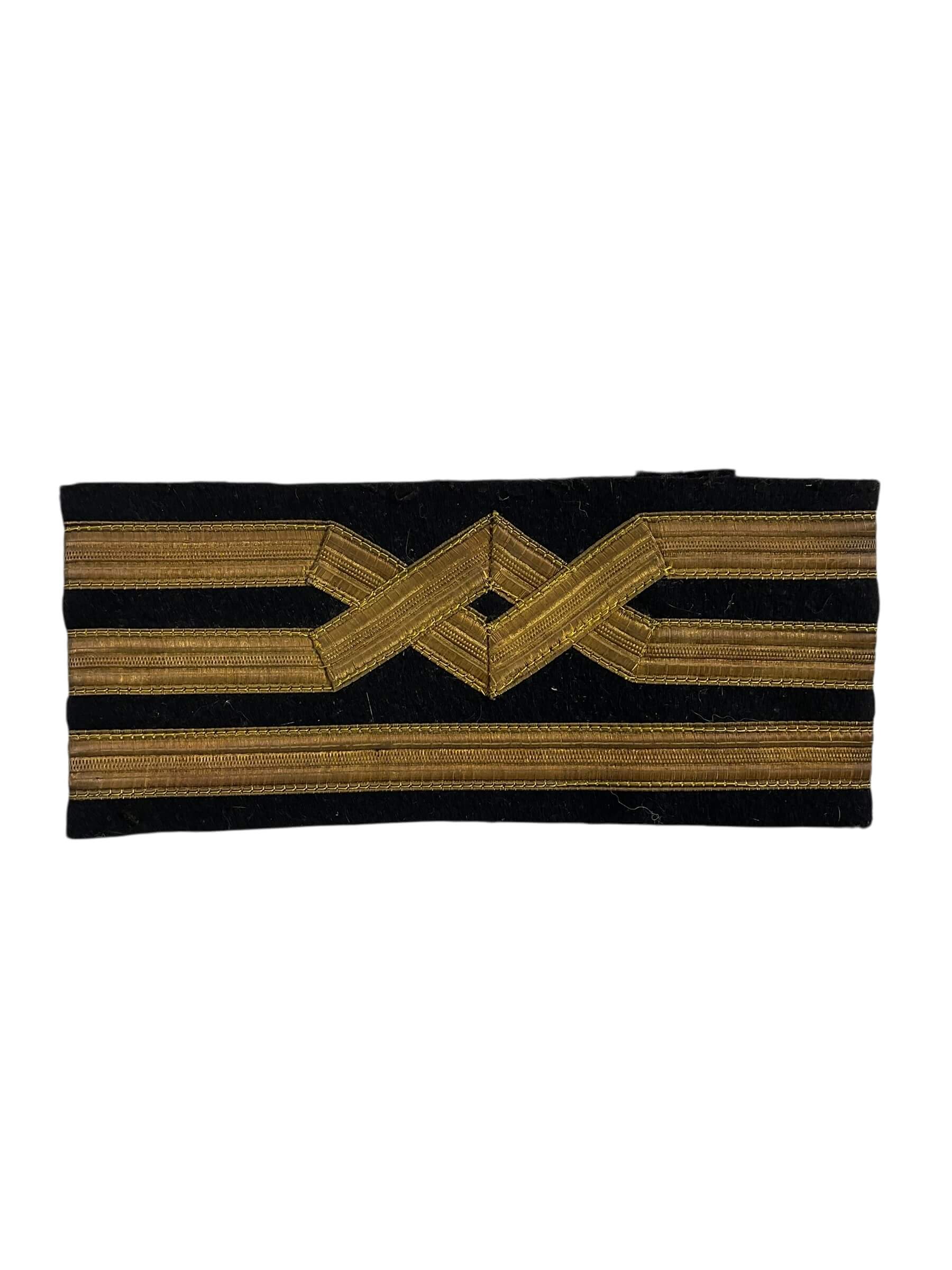 WW2 Canadian Merchant Navy Officers Cuff Rank Insignia Single 3 WW2 Canadian Merchant Navy Officers Cuff Rank Insignia Single 3