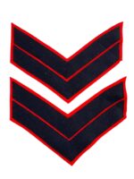 British Canadian Guards Corporal Rank Insignia Pair for Greatcoat