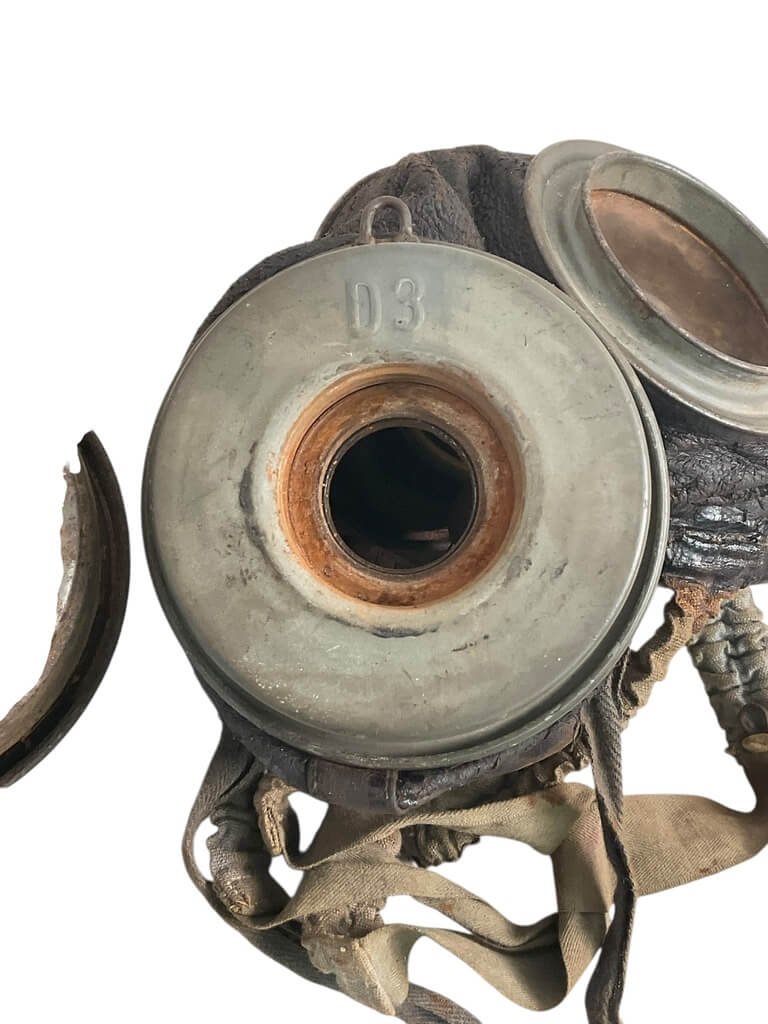 WW1 Imperial German Respirator In Tin WW1 Imperial German Respirator In Tin