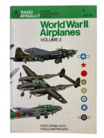 WW2 US British German Airplanes Vol 2 Rand McNally Used Softcover Reference Book WW2 US British German Airplanes Vol 2 Rand McNally Used Softcover Reference Book