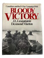 WW2 Canadian Bloody Victory D-Day Campaign Used Hardcover Reference Book WW2 Canadian Bloody Victory D-Day Campaign Used Hardcover Reference Book