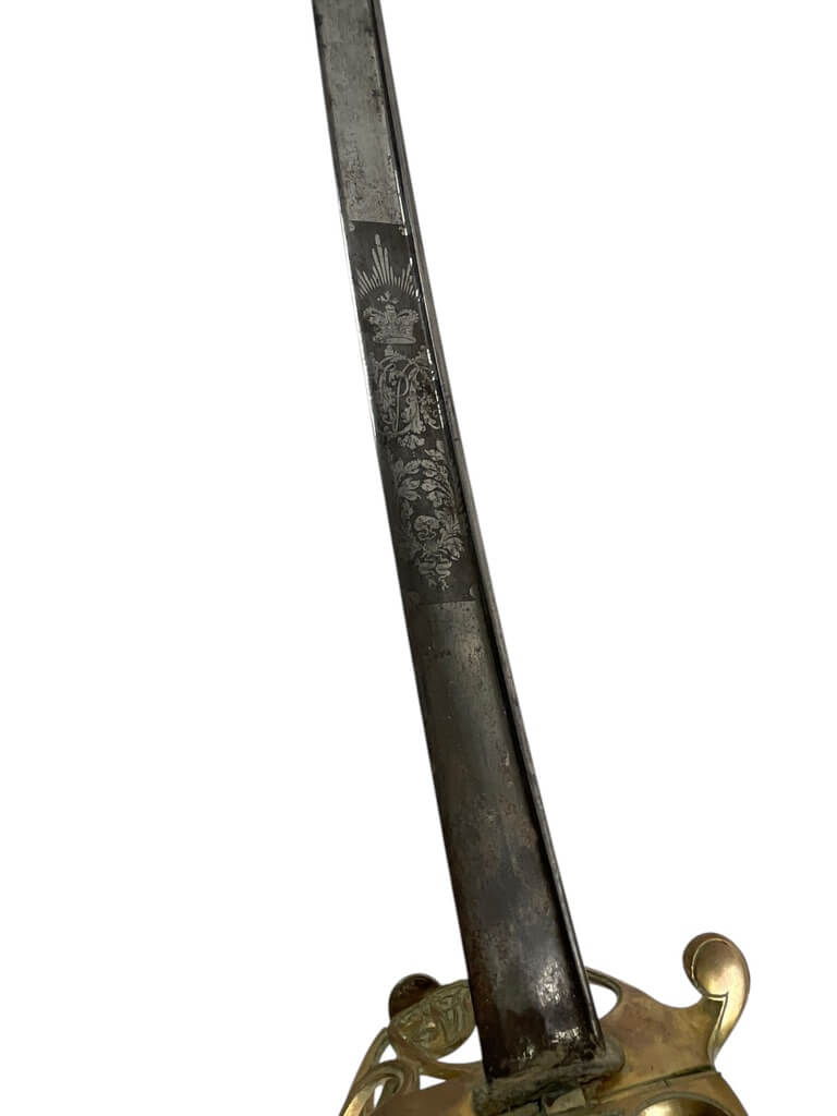British Victorian 1822 Pattern Infantry Officers Sword WITHOUT SCABBARD British Victorian 1822 Pattern Infantry Officers Sword WITHOUT SCABBARD
