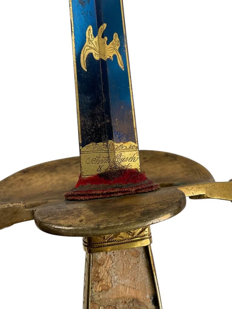 Imperial German Court Sword With Mother of Pearl Handle MISSING SCABBARD Imperial German Court Sword With Mother of Pearl Handle MISSING SCABBARD