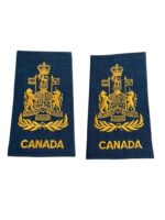 Canadian Forces RCAF Formation Chief Warrant Officer Rank Slip-Ons Insignia Pair 2