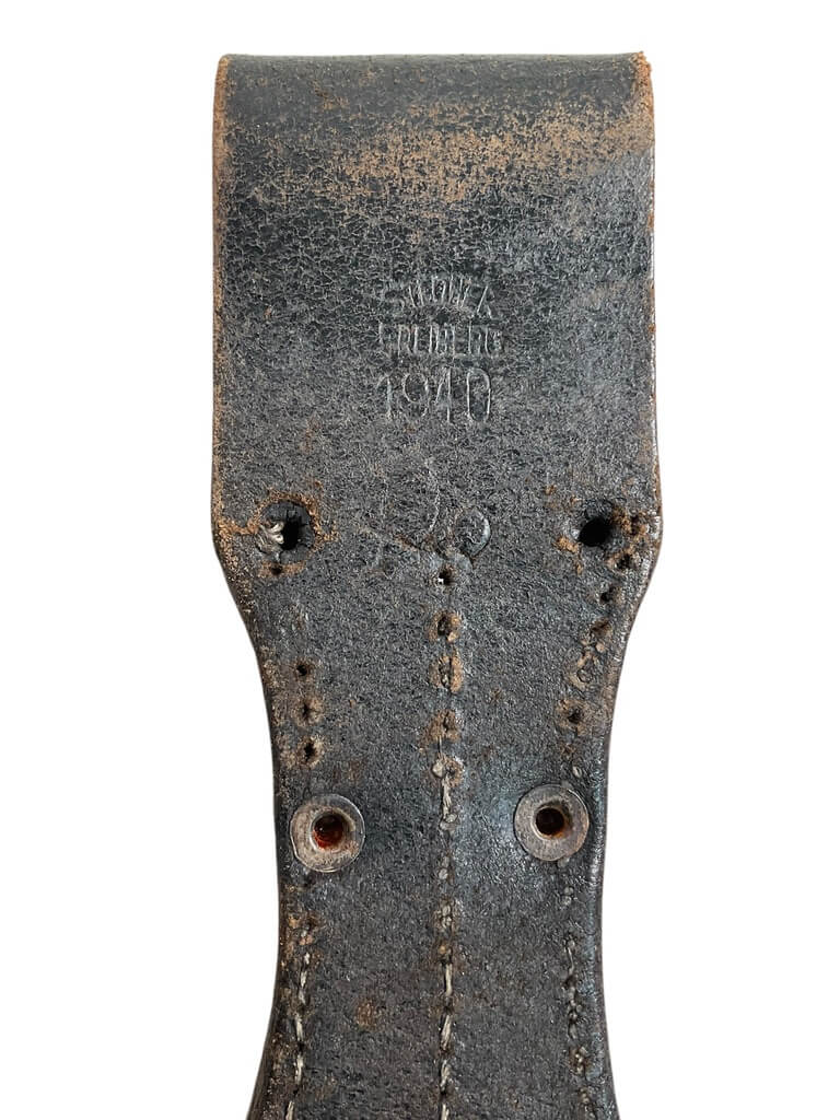 WW2 German Police Bayonet With Scabbard Maker Alexander Coppel Matching Numbers WW2 German Police Bayonet With Scabbard Maker Alexander Coppel Matching Numbers