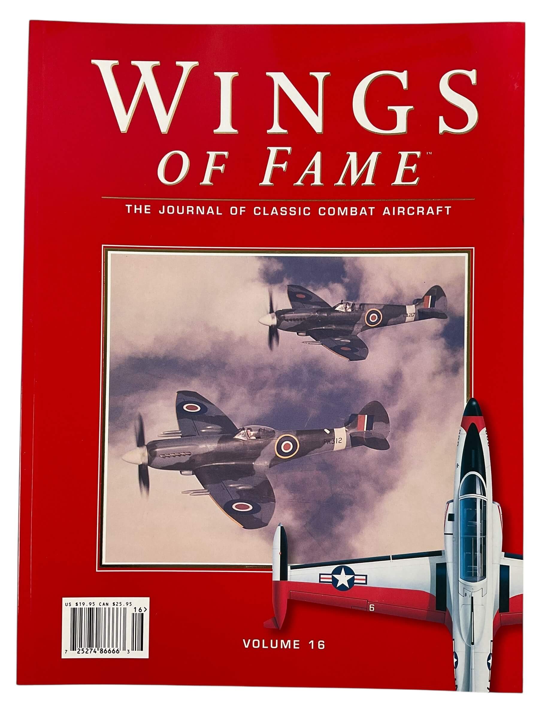 Wings of Fame Journal of Classic Combat Aircraft Vol 16 Used Softcover Reference Book Wings of Fame Journal of Classic Combat Aircraft Vol 16 Used Softcover Reference Book