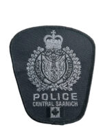 Canadian Central Saanich British Columbia Subdued ETF Police Patch