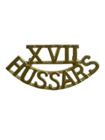 Canadian 17th Duke of Yorks Royal Canadian Hussars Shoulder Title Insignia Single