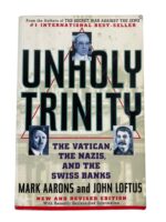 WW2 German Unholy Trinity The Vatican The Nazis and Soviet Intelligence Used Softcover Reference Book