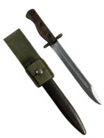 Canadian Forces FN C1 Bayonet With Scabbard 1960 Dated With Frog
