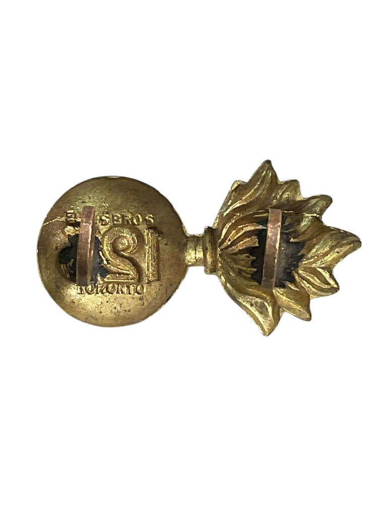 WW1 Canadian CEF 123rd Battalion Collar Insignia Single WW1 Canadian CEF 123rd Battalion Collar Insignia Single