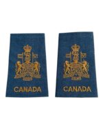 Canadian Forces RCAF Formation Chief Warrant Officer Rank Slip-Ons Insignia Pair 1