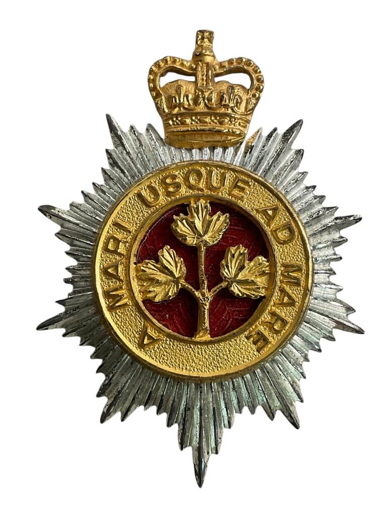 Canadian Guards Officers Cap Badge Canadian Guards Officers Cap Badge