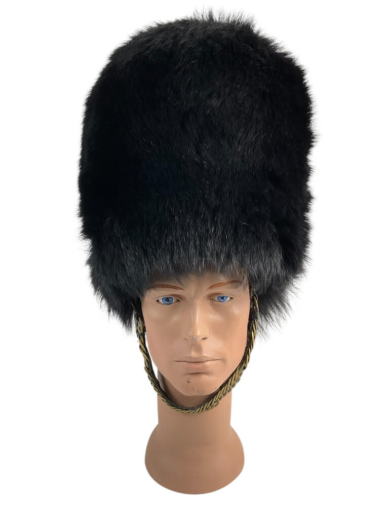 Canadian Grenadier Guards Bearskin Hat Dated 1964 Size 7 Canadian Grenadier Guards Bearskin Hat Dated 1964 Size 7