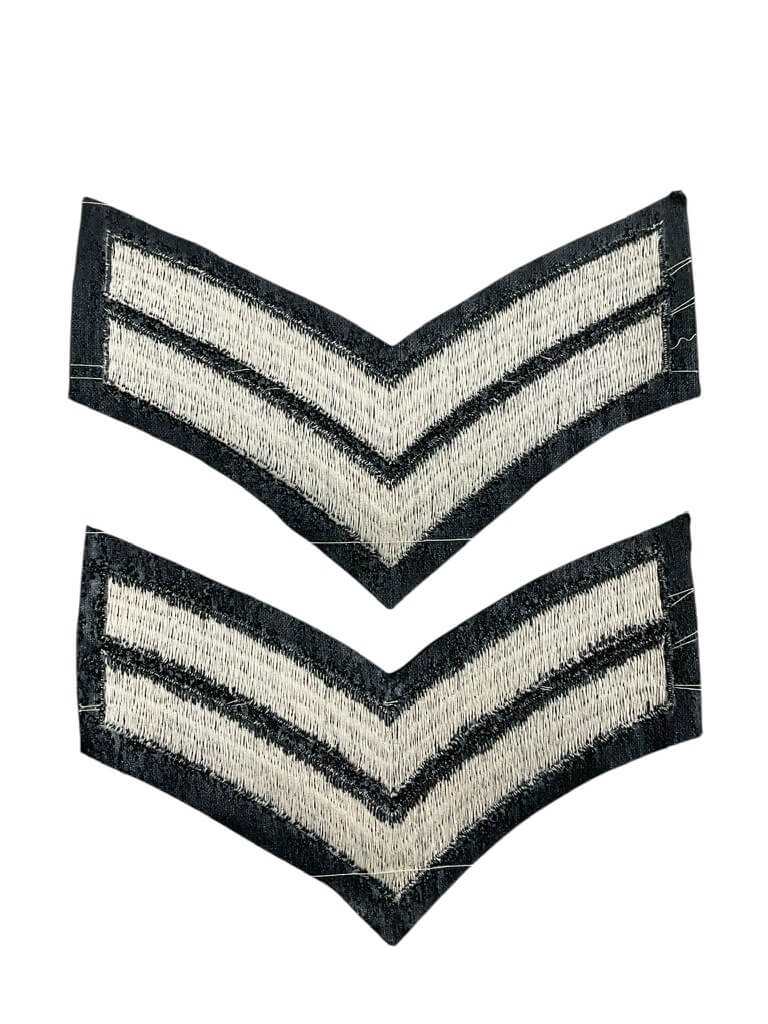 Canadian Army Royal Winnipeg Rifles Corporal Rank Insignia Pair Canadian Army Royal Winnipeg Rifles Corporal Rank Insignia Pair