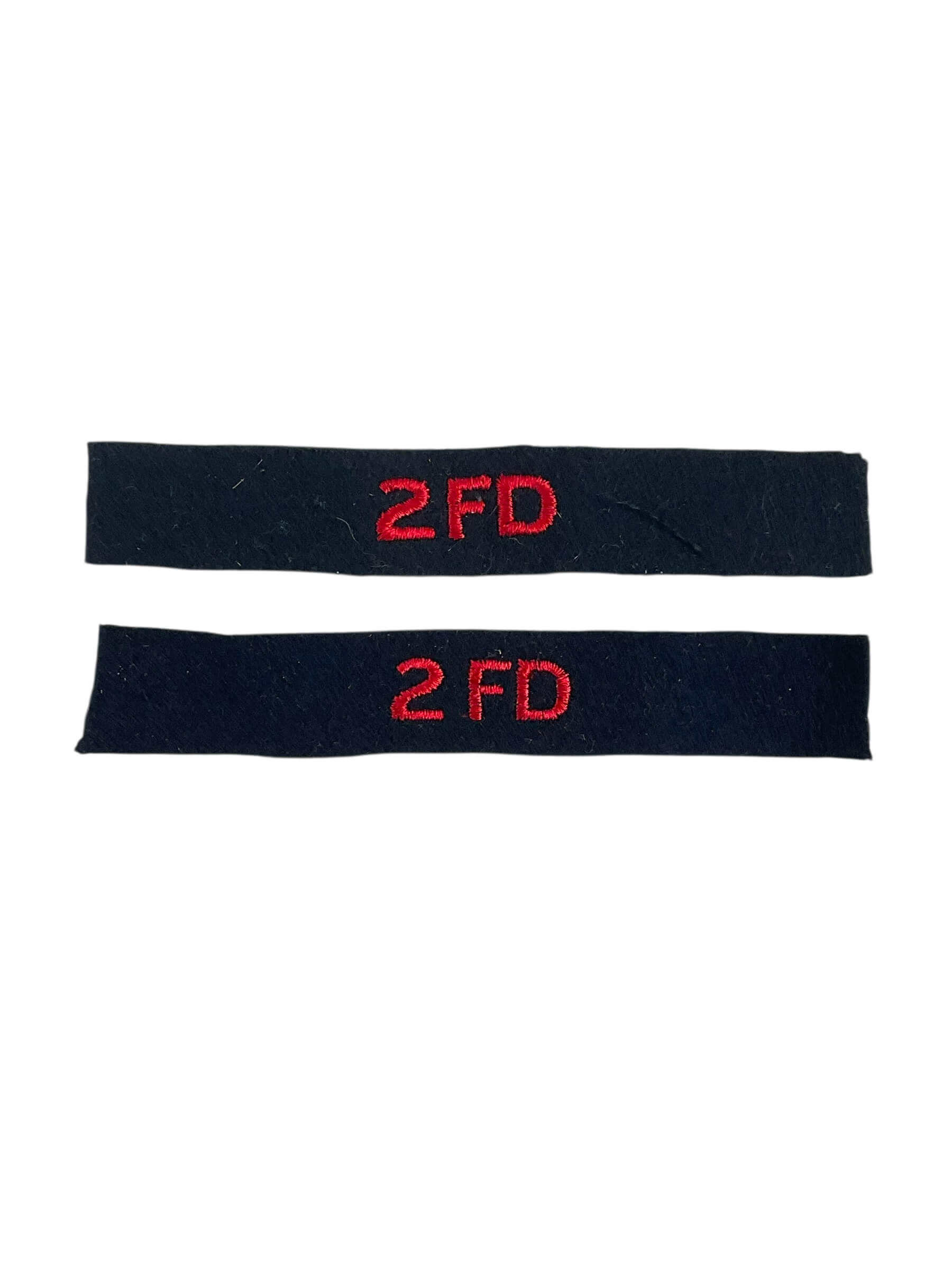 Canadian Forces 2nd Field Artillery RCA Shoulder Titles Insignia Pair Canadian Forces 2nd Field Artillery RCA Shoulder Titles Insignia Pair