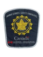 Canadian Border Services Grey Border Woven Police Patch