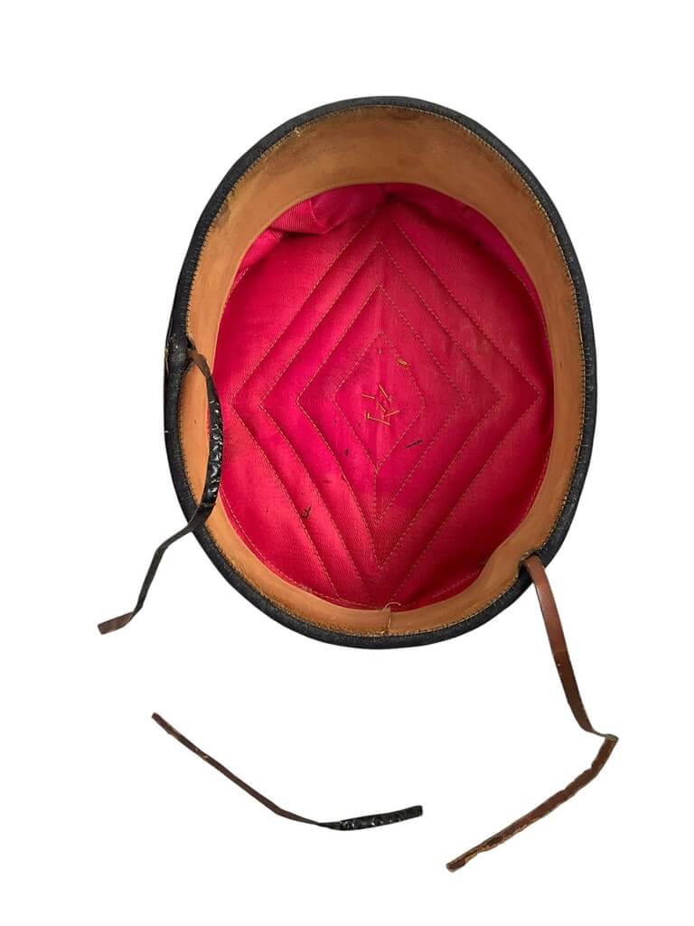 Canadian Royal Military College Pillbox Cap Hat Numbered 672 Canadian Royal Military College Pillbox Cap Hat Numbered 672