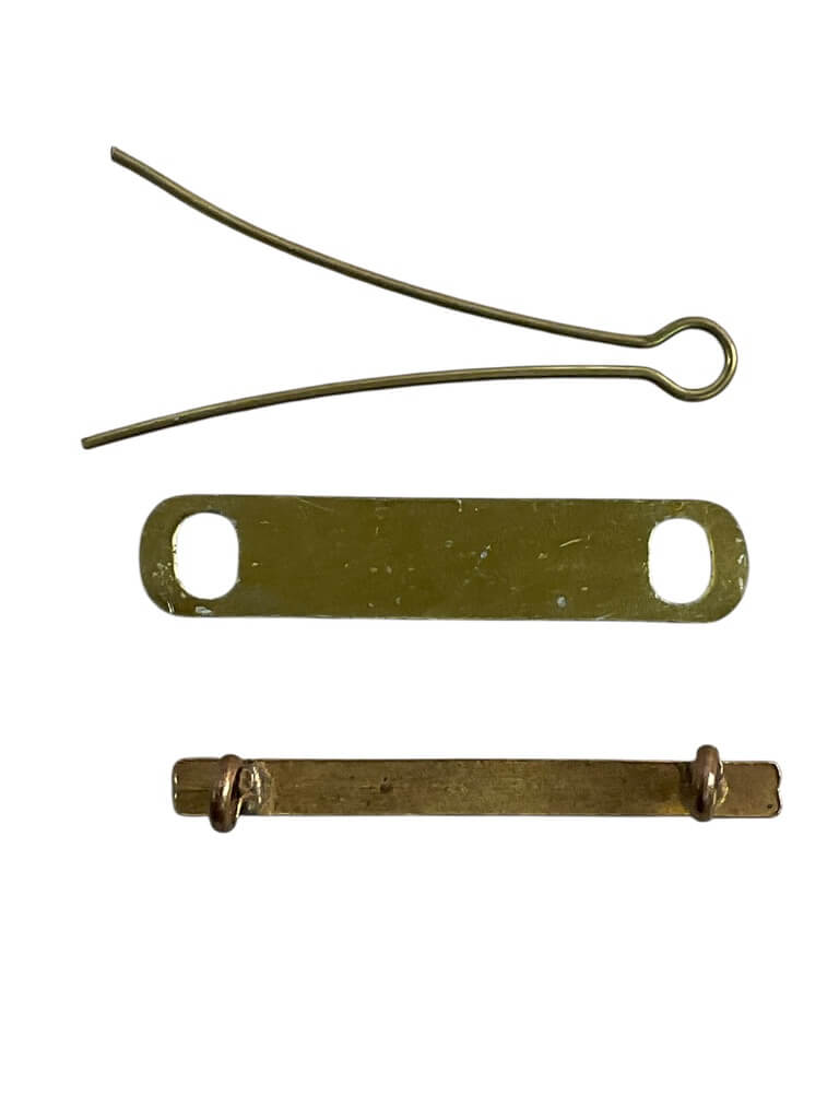 WW1 Canadian British CEF BEF The Wounded Stripe Wound Stripe Brass WW1 Canadian British CEF BEF The Wounded Stripe Wound Stripe Brass