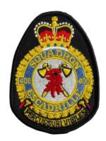 Canadian Forces RCAF 400 Squadron Heraldic Crest Vintage 3