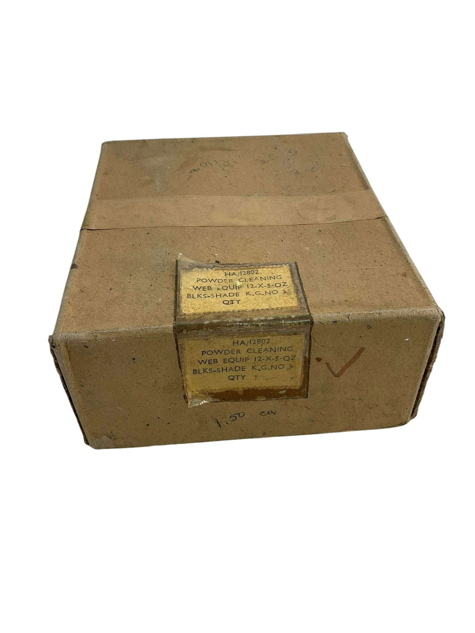 WW2 British Canadian Web Blanco Pucks In Box WW2 British Canadian Web Blanco Pucks In Box