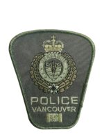Canadian Vancouver British Columbia OD Green ETF Police Patch