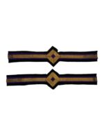 WW2 Canadian Merchant Navy Third and Junior Certified Engineer Officer Cuff Rank Insignia Pair WW2 Canadian Merchant Navy Third and Junior Certified Engineer Officer Cuff Rank Insignia Pair
