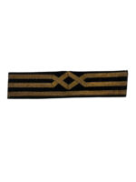 WW2 Canadian Merchant Navy Officers Cuff Rank Insignia Single 2 WW2 Canadian Merchant Navy Officers Cuff Rank Insignia Single 2
