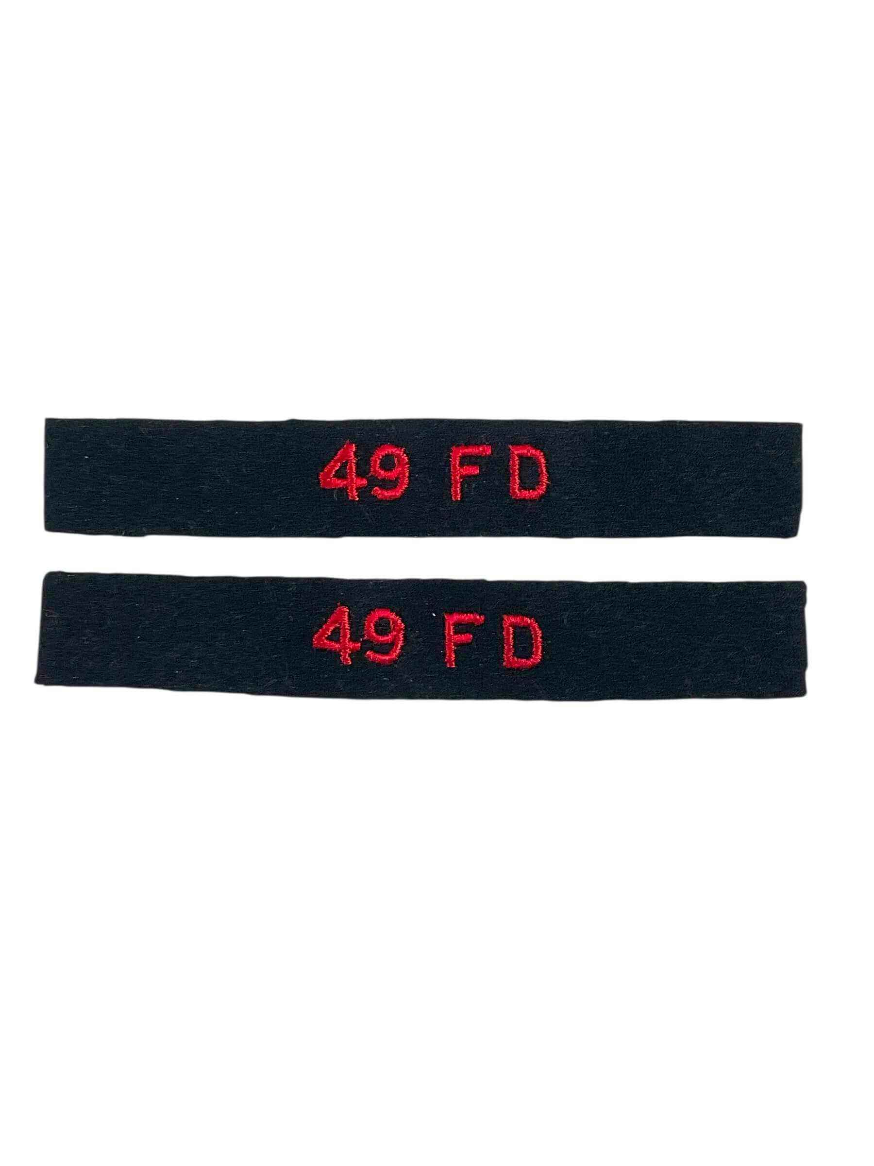 Canadian Forces 49th Field Artillery RCA Shoulder Titles Insignia Pair Canadian Forces 49th Field Artillery RCA Shoulder Titles Insignia Pair