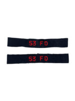 Canadian Forces 53rd Field Artillery RCA Shoulder Titles Insignia Pair