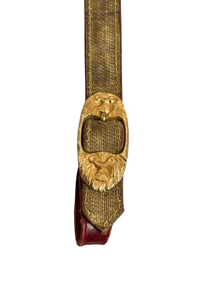 British Canadian Under Tunic Sword Belt With Straps 36" British Canadian Under Tunic Sword Belt With Straps 36"