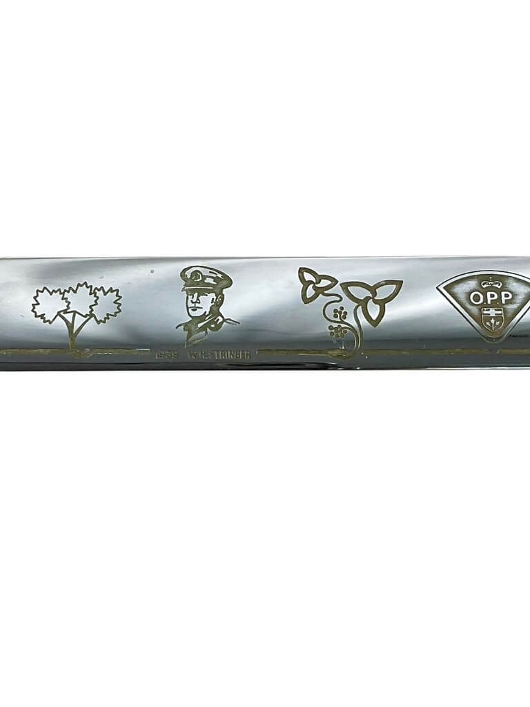 Ontario Provincial Police OPP Ceremonial Sword Wilkinson Serial No 968 Ontario Provincial Police OPP Ceremonial Sword Wilkinson Serial No 968