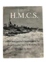 WW2 Canadian RN Navy H.M.C.S. Photographer's Impressions Used Hardcover Reference Book