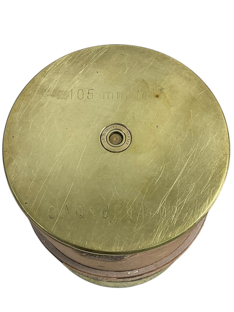 Canadian Forces 105mm Artillery Blank Cartridge Casing Canadian Forces 105mm Artillery Blank Cartridge Casing