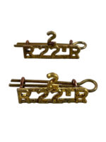 Canadian Royal 22e Regiment Vandoos 3rd Battalion Shoulder Titles Insignia Pair