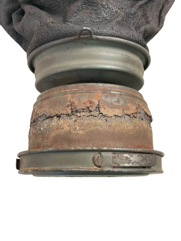 WW1 Imperial German Respirator In Tin WW1 Imperial German Respirator In Tin