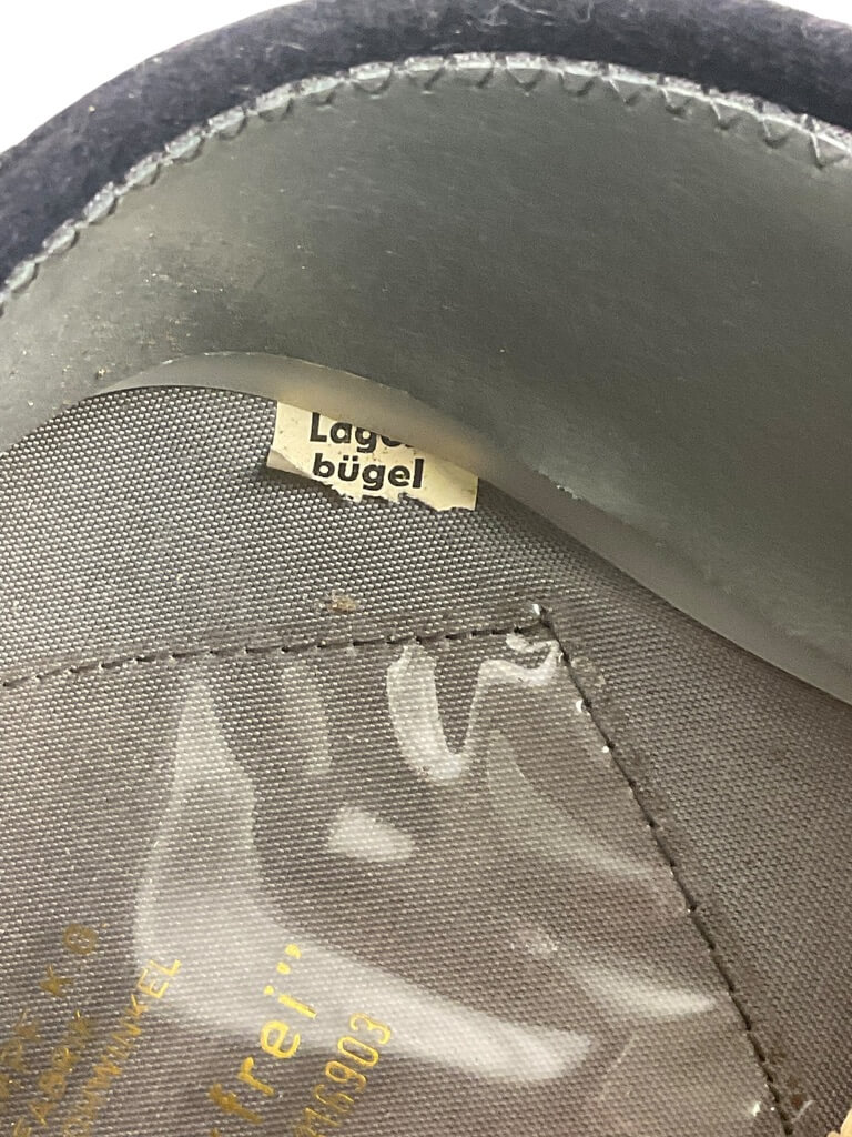 German Police Peak Cap Hat Size 53 German Police Peak Cap Hat Size 53