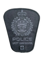 Canadian West Vancouver British Columbia Subdued ETF Police Patch
