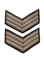 Canadian Women's Army Corps CWAC Sergeant Rank Insignia Pair