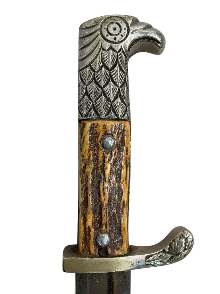 WW2 German Police Bayonet With Scabbard Maker Alexander Coppel Matching Numbers WW2 German Police Bayonet With Scabbard Maker Alexander Coppel Matching Numbers