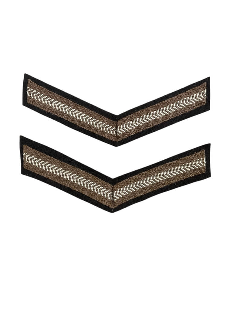 Canadian Women’s Army Corps CWAC Private Rank Insignia Pair Canadian Women’s Army Corps CWAC Private Rank Insignia Pair