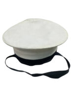 Royal Canadian Navy Ratings White Top Cap Size 7 1/8 Named Royal Canadian Navy Ratings White Top Cap Size 7 1/8 Named