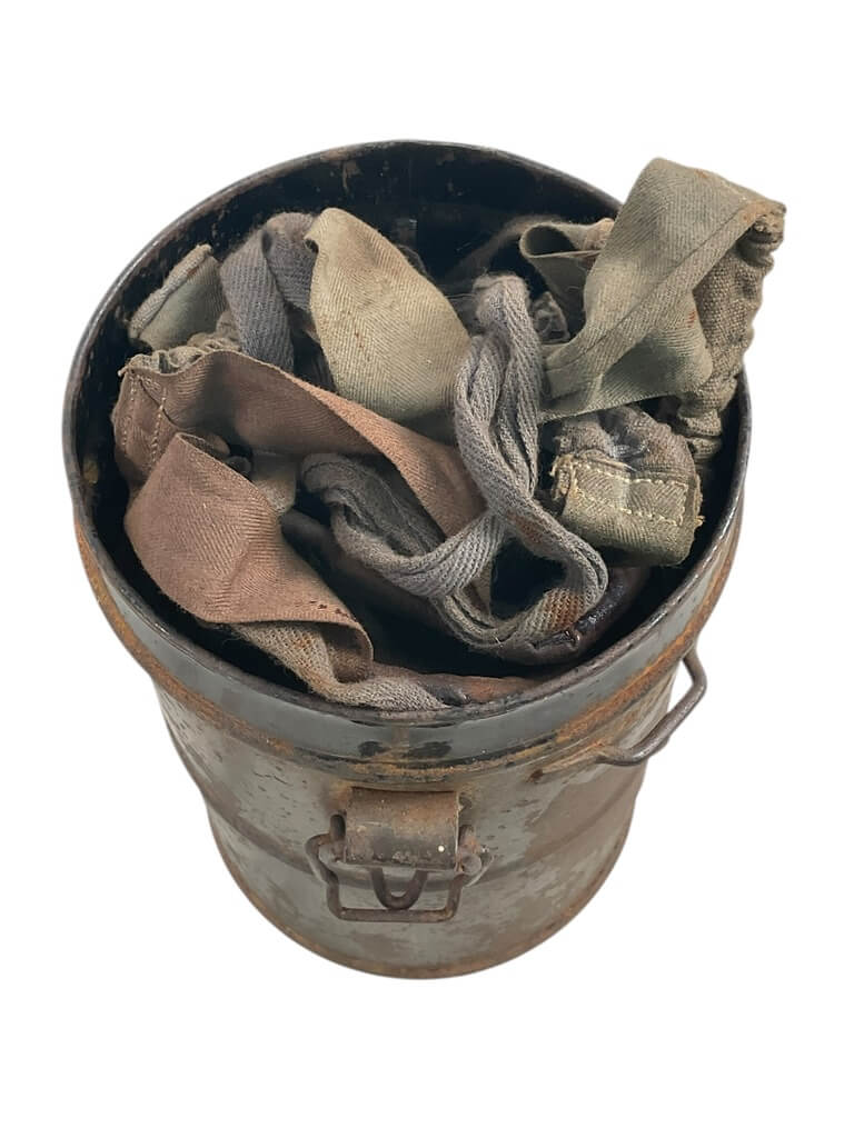 WW1 Imperial German Respirator In Tin WW1 Imperial German Respirator In Tin