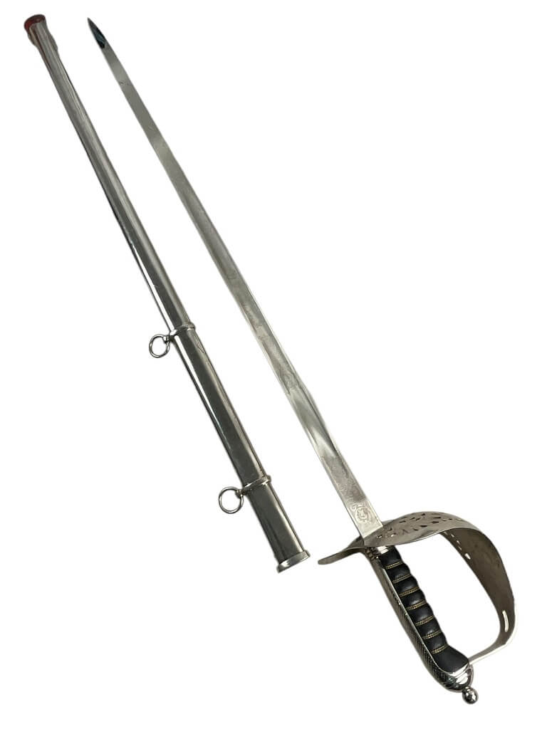 British Canadian Infantry Pattern 1897 Sword With Scabbard Maker Firmin E2R British Canadian Infantry Pattern 1897 Sword With Scabbard Maker Firmin E2R