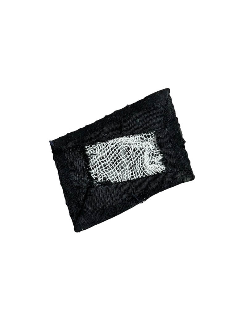 WW2 German Waffen SS Tunic Removed Collar Tab Single 3 WW2 German Waffen SS Tunic Removed Collar Tab Single 3