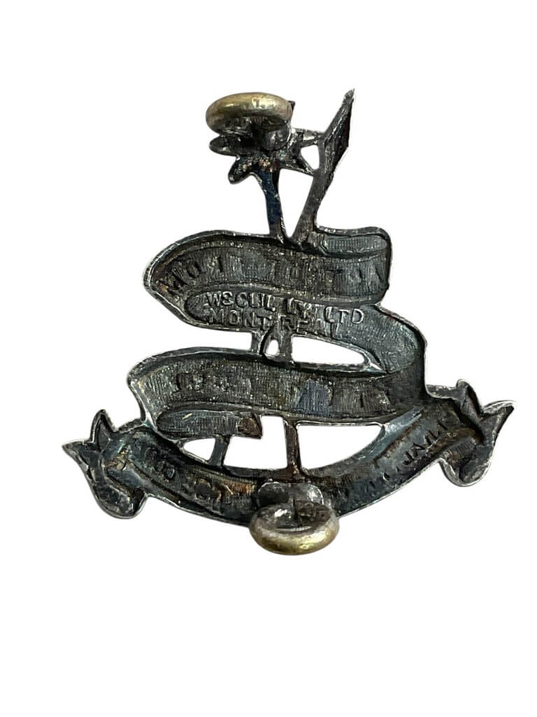 WW2 Canadian Intelligence Corps Officers Collar Insignia Single WW2 Canadian Intelligence Corps Officers Collar Insignia Single