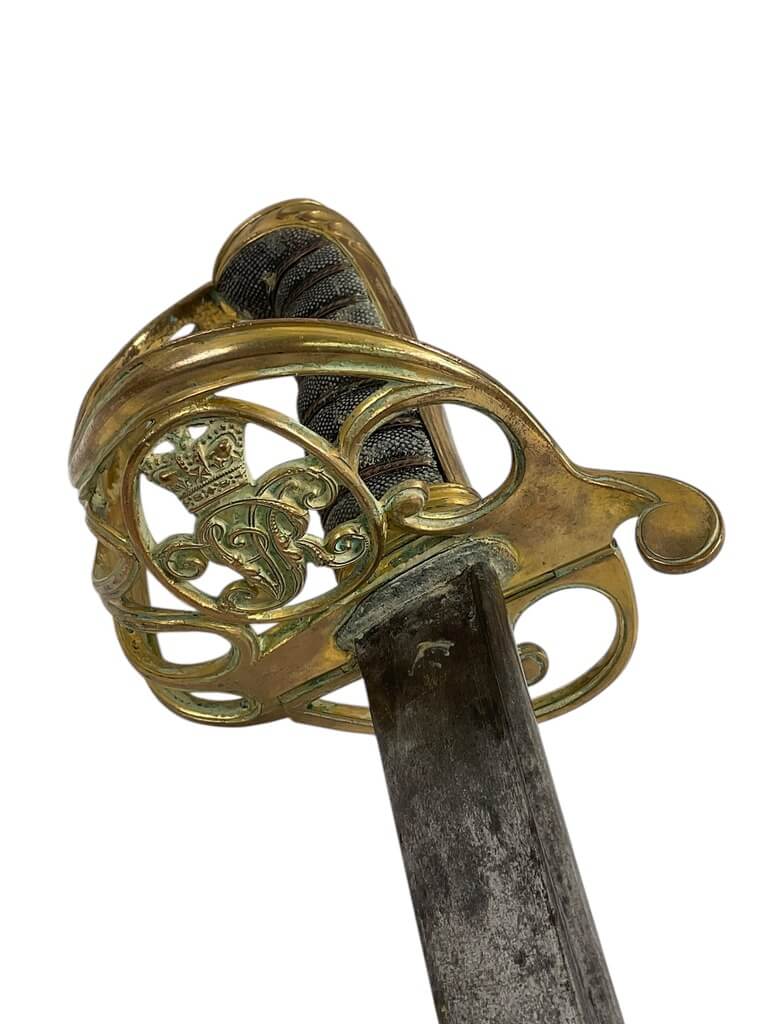 British Victorian 1822 Pattern Infantry Officers Sword WITHOUT SCABBARD British Victorian 1822 Pattern Infantry Officers Sword WITHOUT SCABBARD