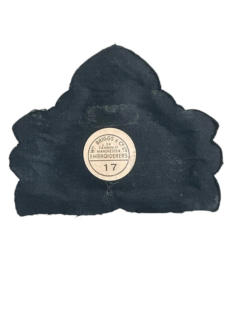 WW2 British RN Navy Officers Cap Badge Bullion Wire 2 WW2 British RN Navy Officers Cap Badge Bullion Wire 2